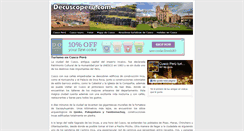 Desktop Screenshot of decuscoperu.com